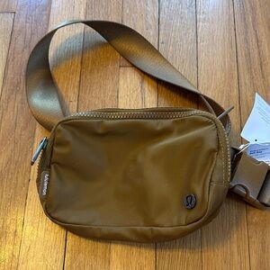lululemon athletica brown Belt Bag